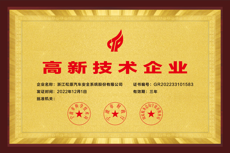 寧波市高新技術(shù)企業(yè)